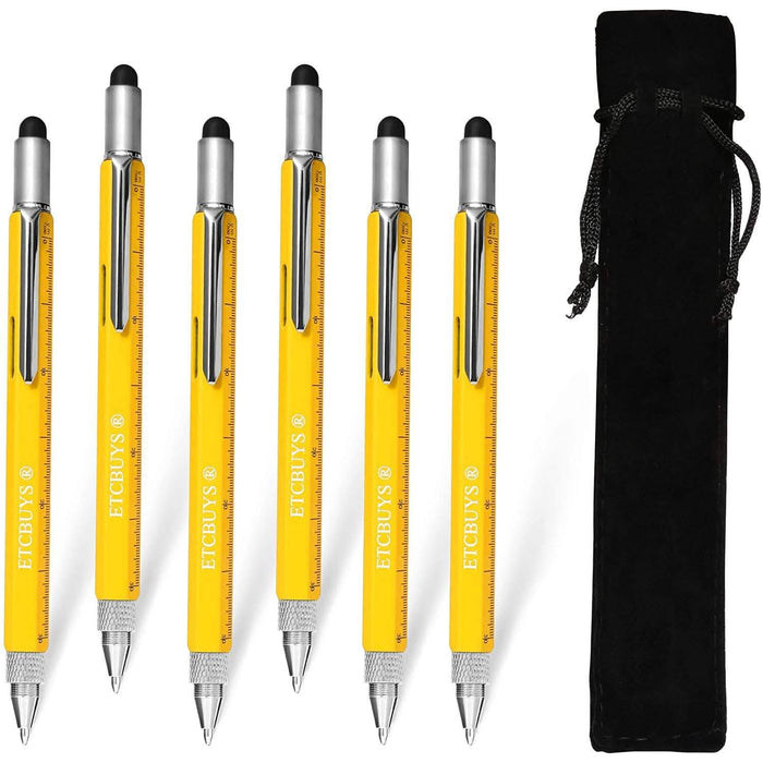 6-Pack: 6-in-1 Multi-Functional and Sturdy Aluminum DIY Tool by DailySale