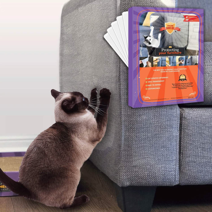 6-Pack: Amazing Shields Cat Scratch Deterrent by DailySale
