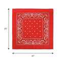6-Pack: Bandanas - Navy, White & Red by DailySale