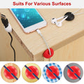6-Pack: Cable Clips Adhesive Wire Cord Clamps by DailySale