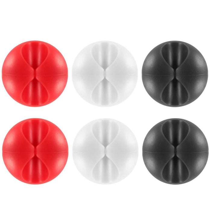6-Pack: Cable Clips Adhesive Wire Cord Clamps by DailySale