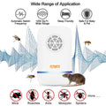 6-pack: Electronic Ultrasonic Pest Repeller by DailySale