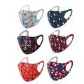 6-Pack: Fun Designed Holiday Themed Reusable Face Masks by DailySale