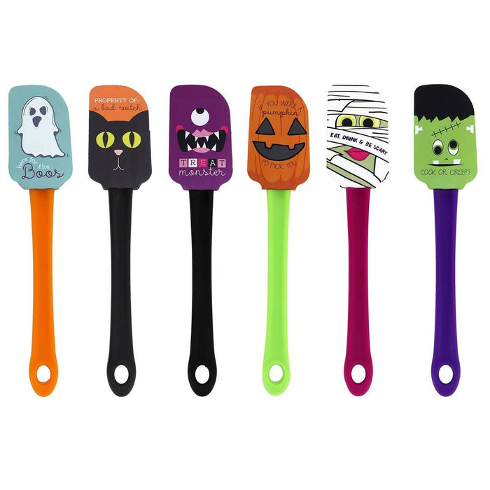 6-Pack: Halloween Silicone Spatulas Set by DailySale