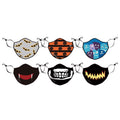 6-Pack: Halloween Two-Layer Special Reusable Face Mask with Adjustable Earloop by DailySale