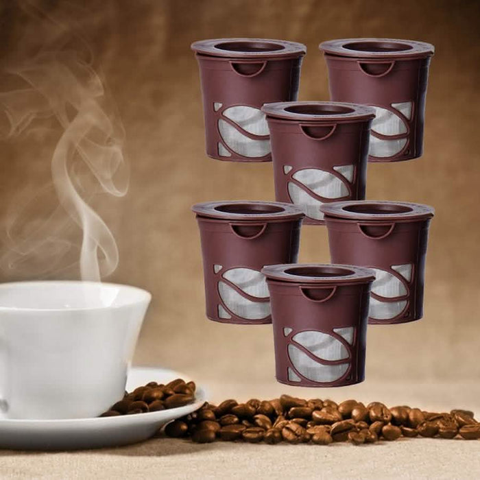 6-Pack: Handy Coffee Cups Reusable Single Cup Coffee Pods by DailySale