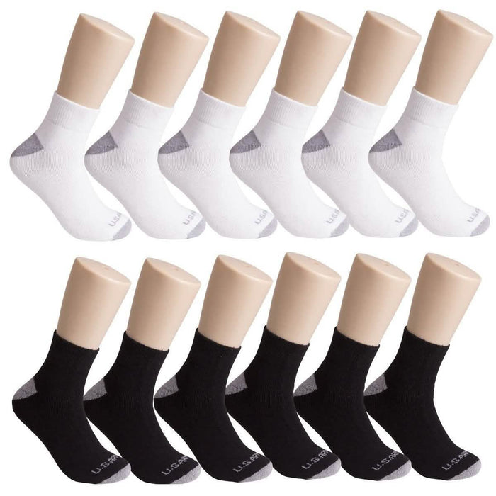 6-Pack: Men's U.S. ARMY Quarter Length Socks by DailySale