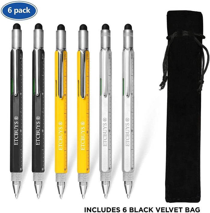 6-Pack: Multi-Tool Screwdriver Pen Pocket by DailySale