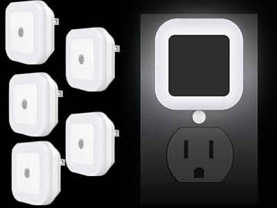 6-Pack: Plug-in LED Night Light by DailySale