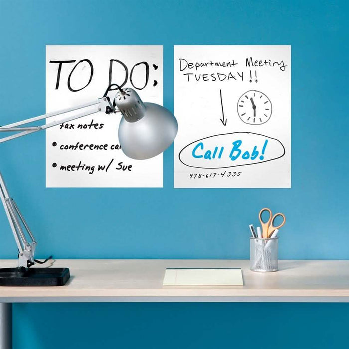 6-Pack: Removable Dry Erase Sheets with Marker by DailySale