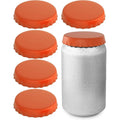 6-Pack: Silicone Can Lids Fits Standard Soda Cans by DailySale