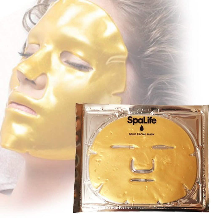6-Pack: SpaLife Anti-Aging Gold Hydrogel Mask by DailySale