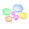 6-Pack: Stretchable Silicone Cover Lids by DailySale