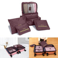 6-Pack: Travel Storage Bag Set Packing Cube Organizer by DailySale