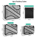 6-Pack: Travel Suitcase Storage Bag Set by DailySale