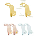 6-Pack: Universal Car Seat Hanger Hooks Cute Cartoon Double-hook by DailySale