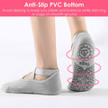 6-Pack: Women Yoga Socks with Straps Non-Slip Grips by DailySale