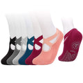 6-Pack: Women Yoga Socks with Straps Non-Slip Grips by DailySale