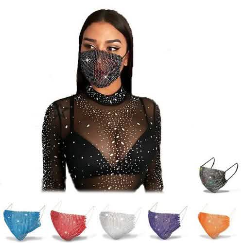 6-Pack: Women's Net Sun Diamond Mask by DailySale