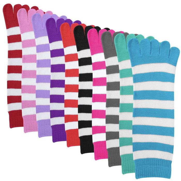 6-Pair: 5 Toes Socks Soft Breathable Ankle Socks by DailySale