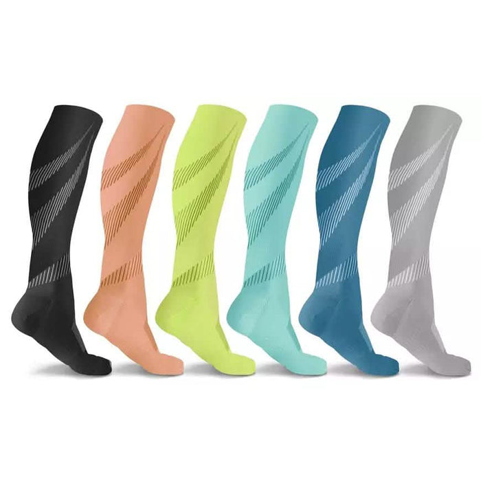 6-Pairs: DCF Elite Lightweight Compression Socks by DailySale