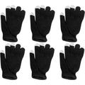 6 Pairs: Unisex Touchscreen Ultra-Soft & Comfy Gloves by DailySale