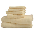 6-Piece: Bibb Home Zero Twist Egyptian Cotton Towel Set by DailySale