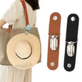 6-Piece: Hat Clip for Summer Travel on Bag Luggage PU Leather Hat by DailySale