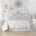 6-Piece: Kensie Oversized Queen Floral Comforter Set by DailySale