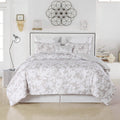 6-Piece: Kensie Oversized Queen Floral Comforter Set by DailySale