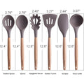 6-Piece: Maphyton Nonstick Silicone Cooking Utensils Set by DailySale