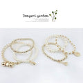 6-Piece: Multi Layer Pearl Bracelet Set by DailySale