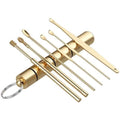 6-Piece: Portable Stainless Steel Ear Pick Set by DailySale