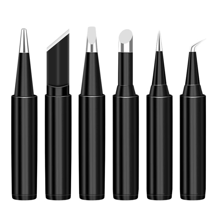 6-Piece Set: 900M-T Series Soldering Iron Tips by DailySale