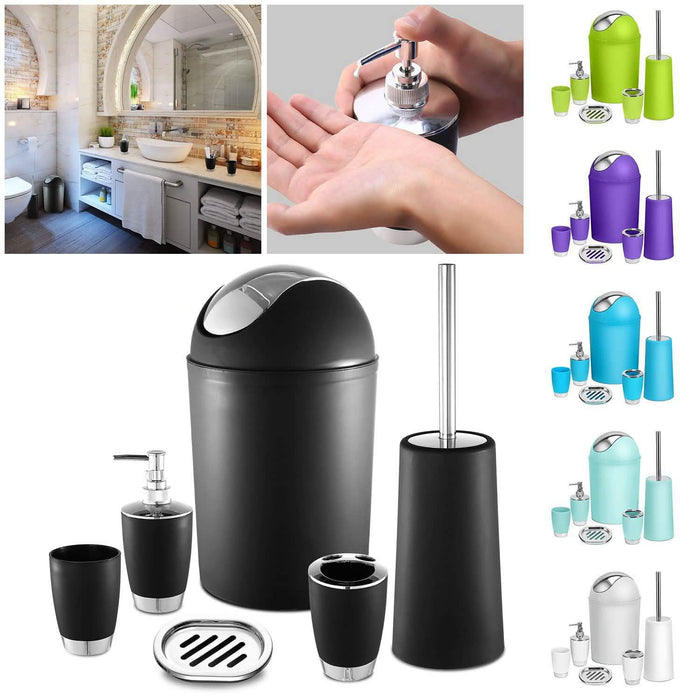 6-Piece Set: Bathroom Accessories by DailySale