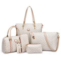 6-Piece Set: Women's Shoulder Bags Luxury Totes by DailySale