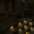 6-Piece: Solar Powered Acrylic Bubbles Decorative Deck Lights by DailySale