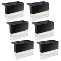 6-Piece: Solar Powered Acrylic Bubbles Decorative Deck Lights by DailySale