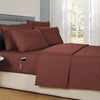 6-Piece: Solid with Side Pockets Sheet Set in Full