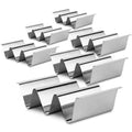 6-Piece: Stainless Steel Taco Holders by DailySale