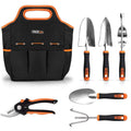 6-Piece: Tacklife Stainless Steel Heavy Duty Garden Tools Set by DailySale