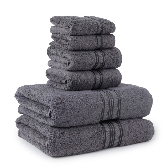 6-Piece: Ultra Soft Towel Set by DailySale