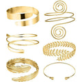 6-Piece: Women's Arm Band Cuff Bracelet by DailySale