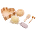 6-Piece: Wooden Bath Gift Set by DailySale