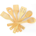 6-Pieces: Cooking Utensil Bamboo Wooden Spoons by DailySale
