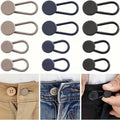 6-Pieces: Durable Waistband Expanders for Jeans by DailySale
