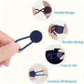 6-Pieces: Durable Waistband Expanders for Jeans by DailySale