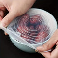 6-Pieces: Reusable Durable Food Storage Bowl Lids by DailySale