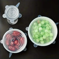 6-Pieces: Reusable Durable Food Storage Bowl Lids by DailySale