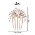 6-Pieces: Rhinestone Encrusted Hairpin Barrette Accessory by DailySale